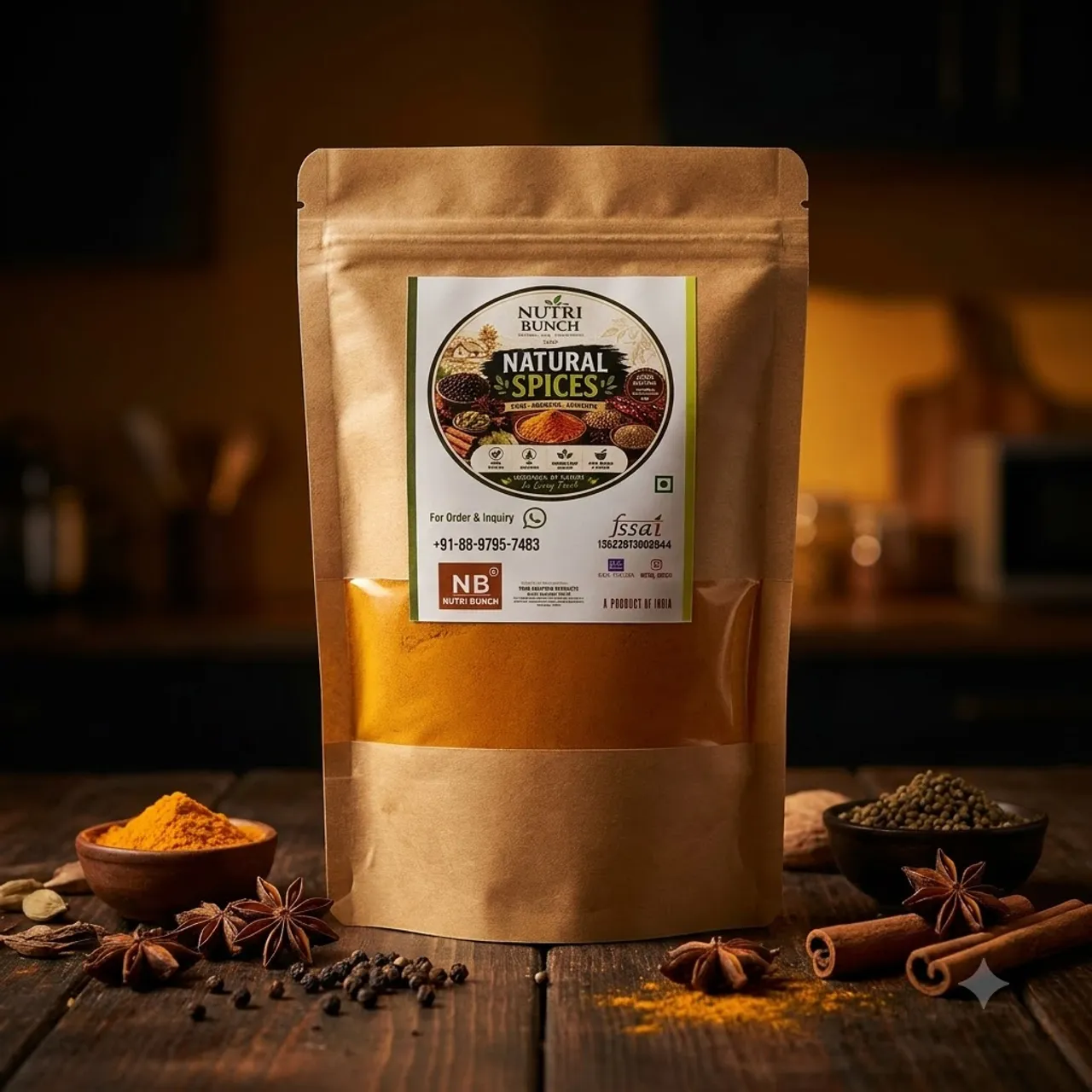 Turmeric Powder (Haldi) — 250 g